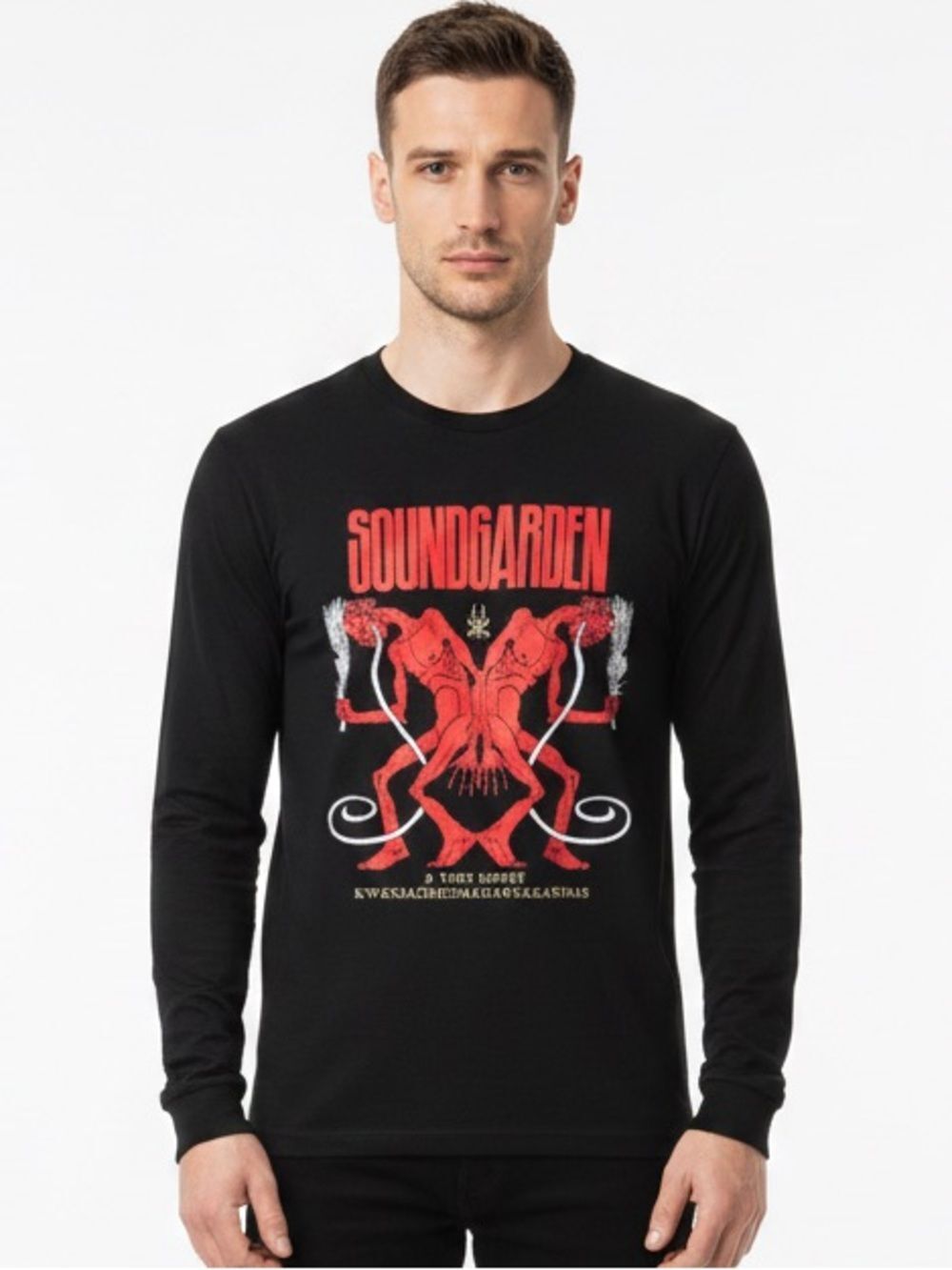 SOUNDGARDEN | Rare Long Sleeve Kwanzachrismahanukkahmas Shirt Men’s Size Medium